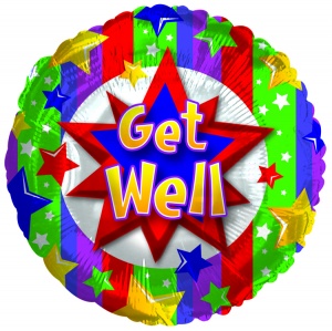 Get Well Colorful Burst